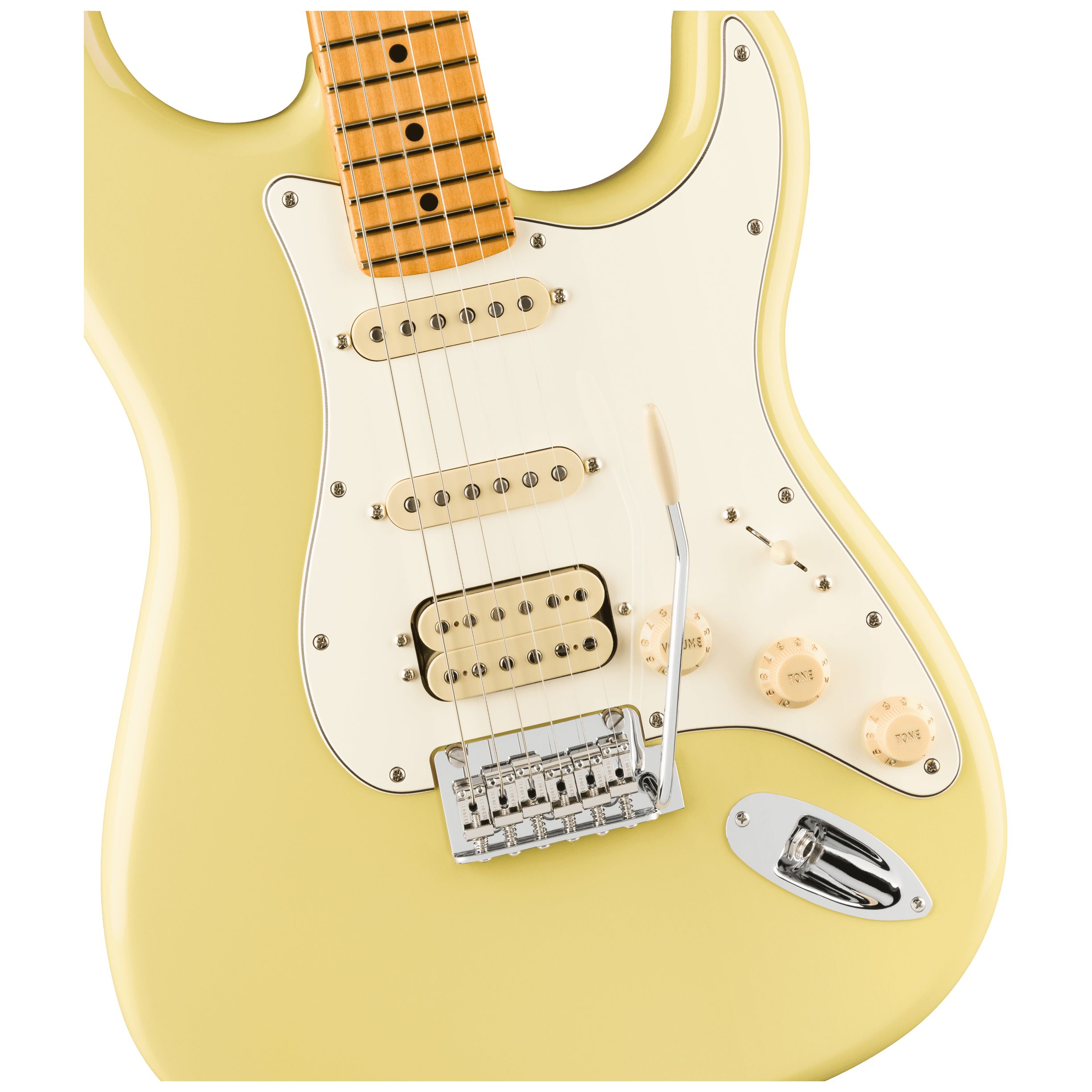 Fender Player II Stratocaster HSS MN Hialeah Yellow 4