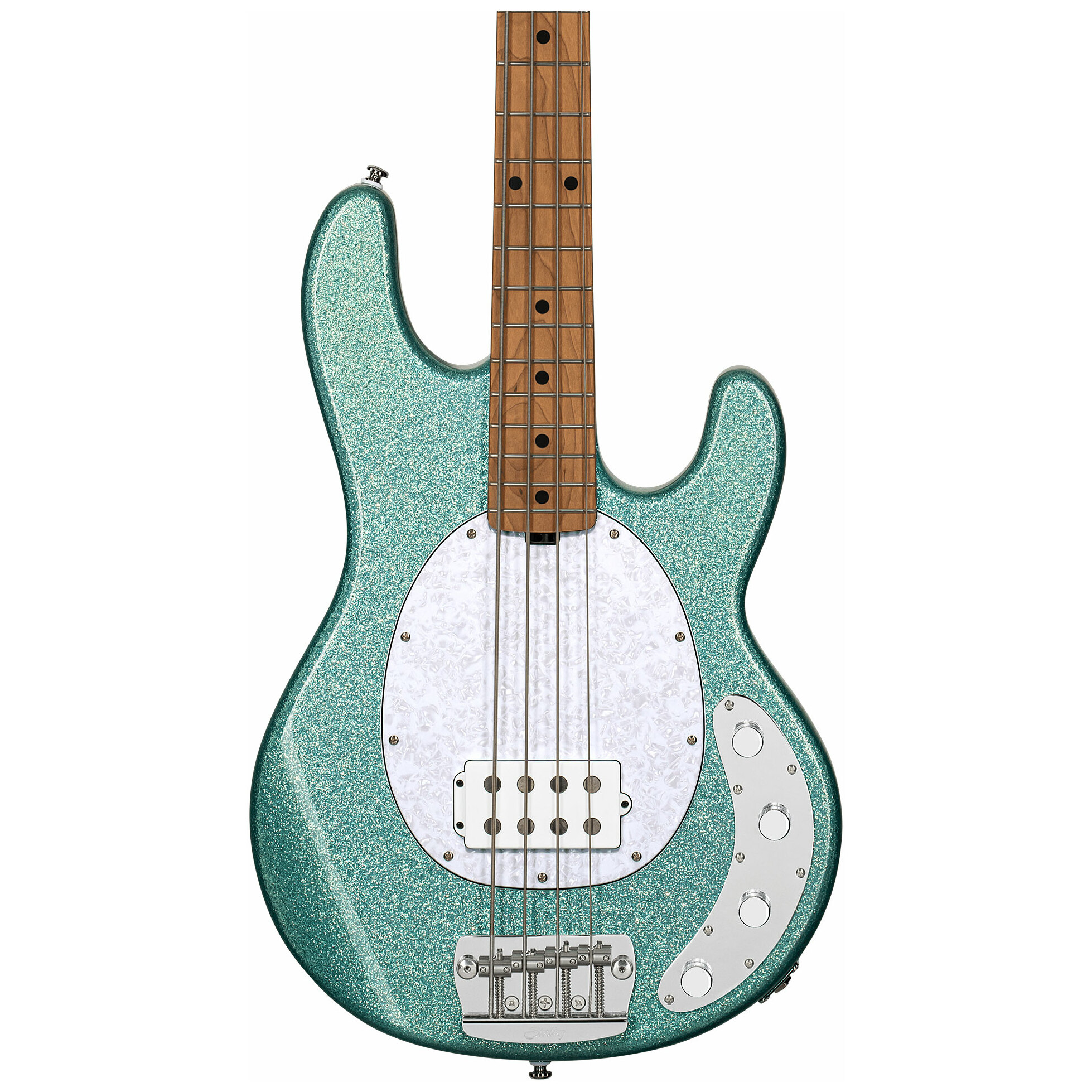 Sterling by Music Man StingRay RAY34 Sparkle Seafoam Sparkle 5