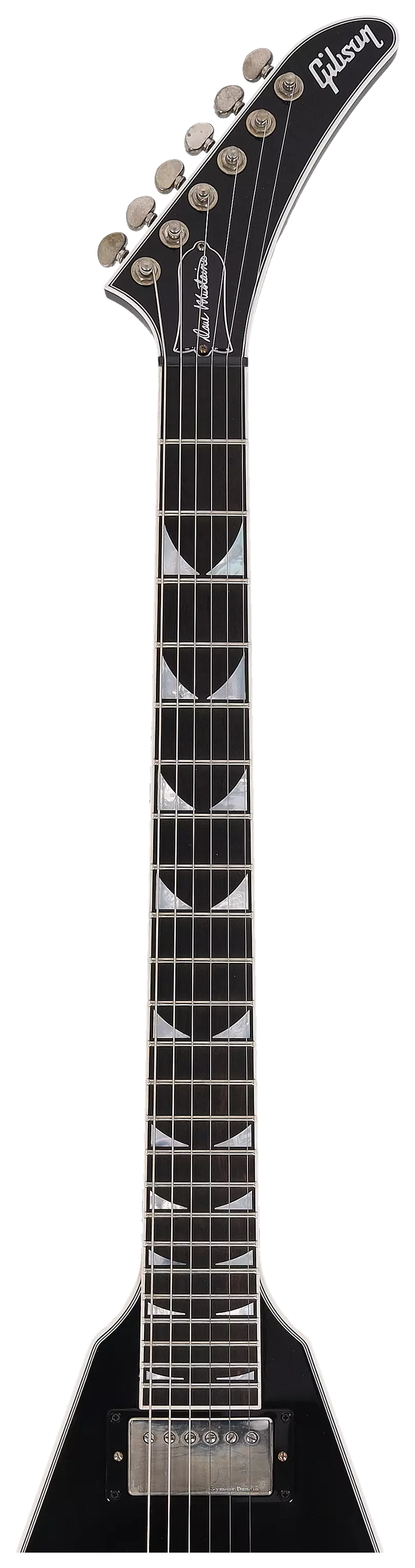 Gibson LTD Dave Mustaine Flying V EXP VOS Ebony #DMV58 5