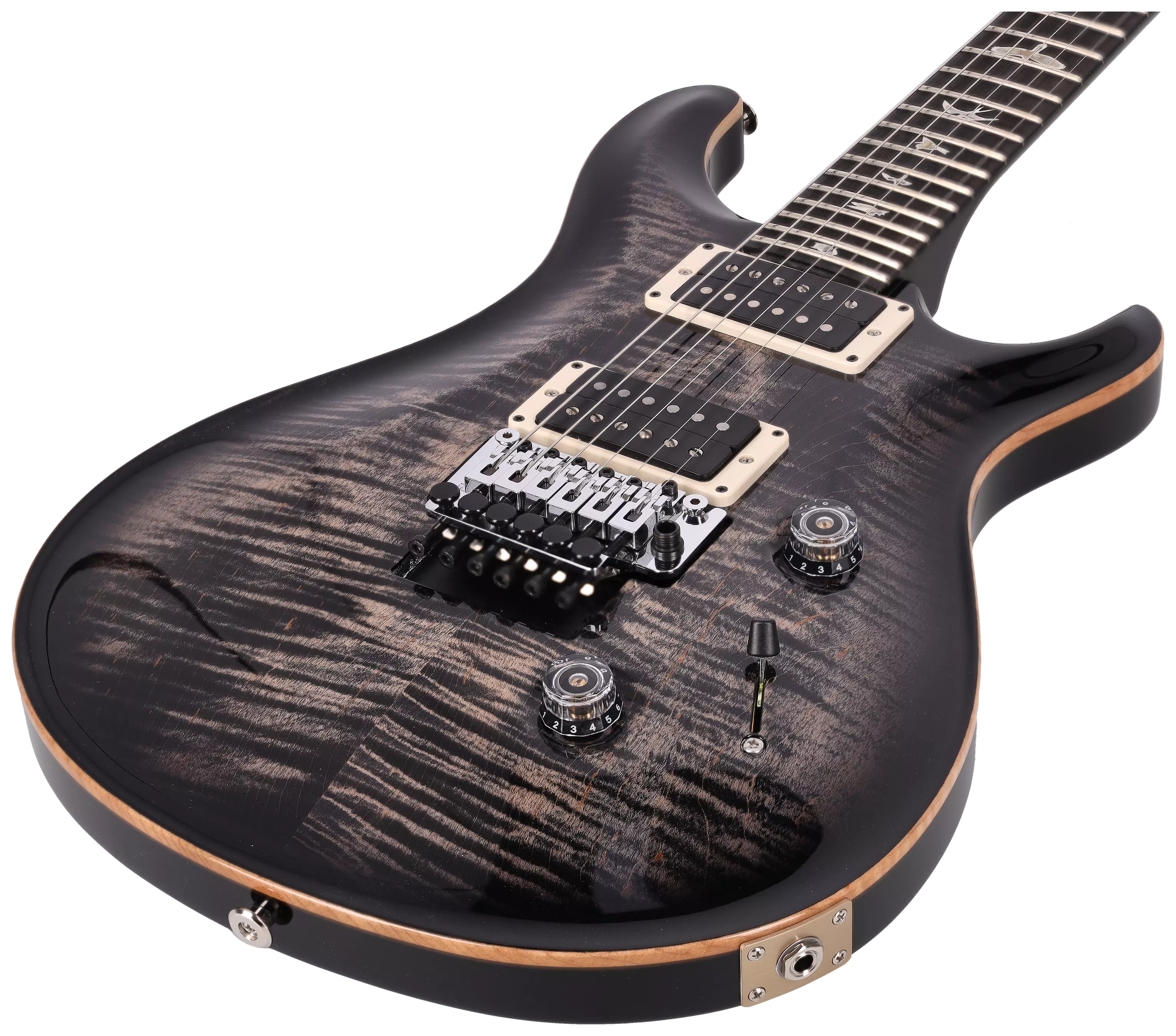 PRS Custom 24 Floyd Charcoal Burst #230367750 7