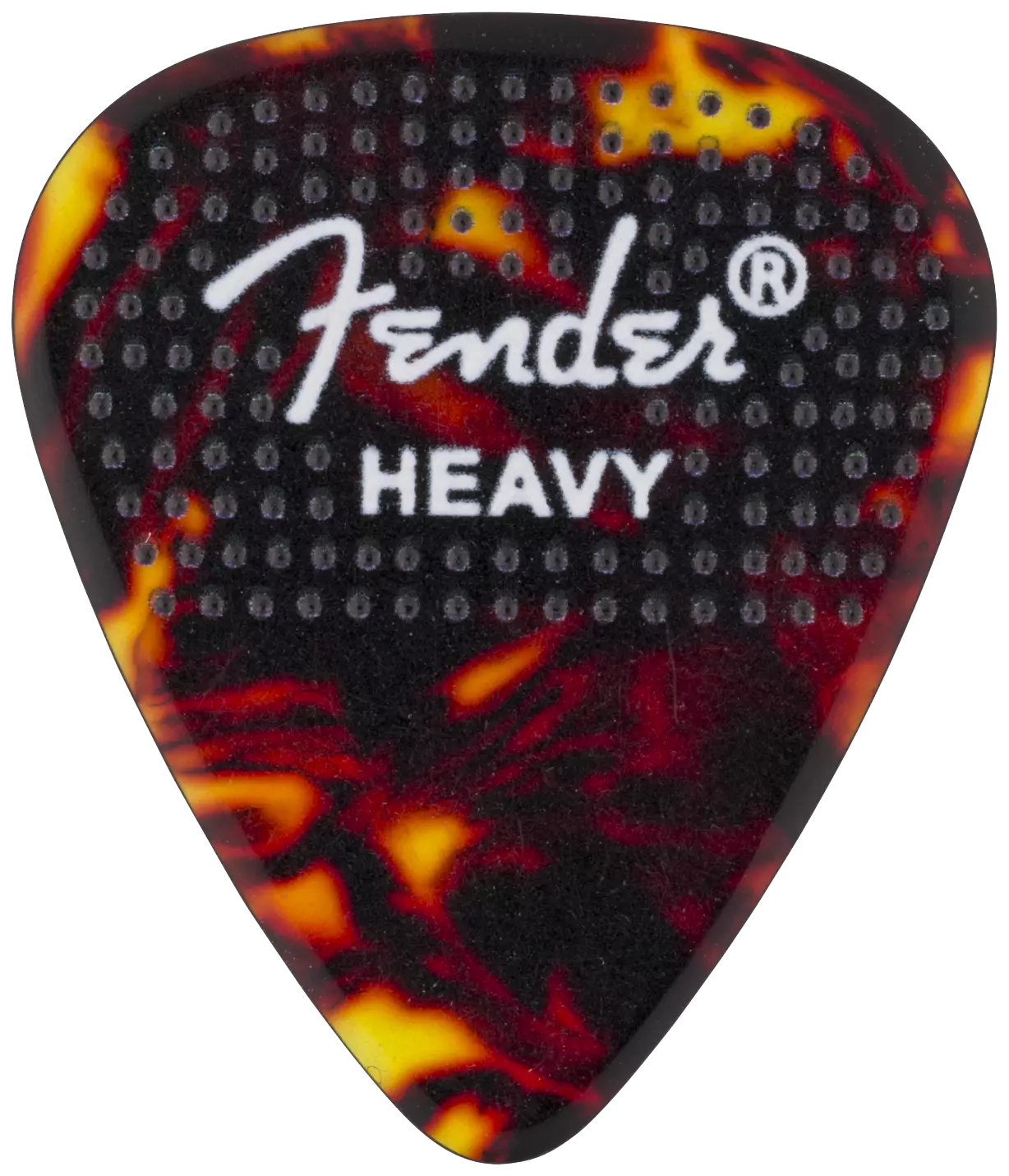 Fender 351 Dotted Celluloid Pick Heavy 12-Pack 8