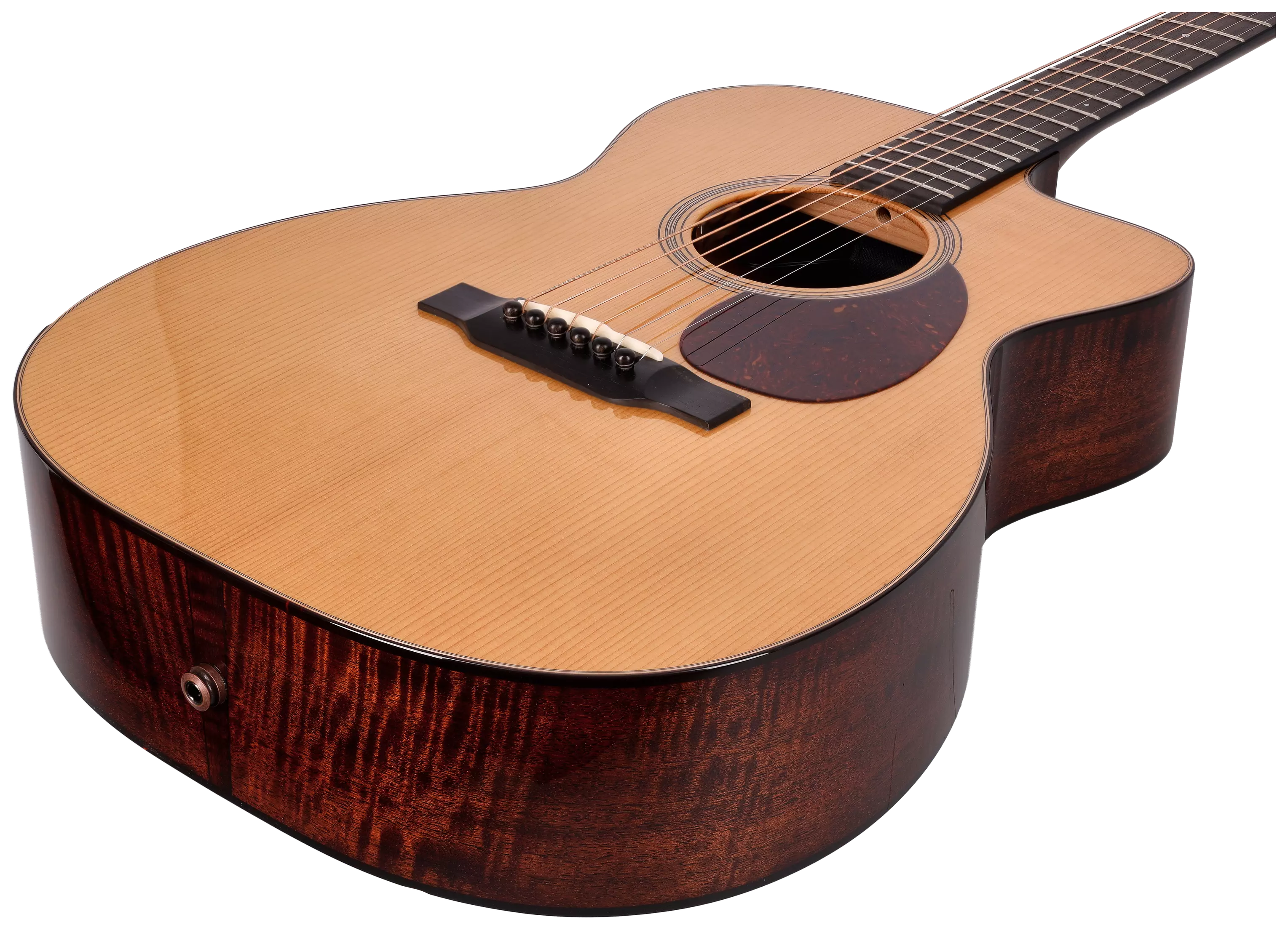 Bourgeois Guitars OMC - Country Boy HS AT Adirondack Mahogany 11