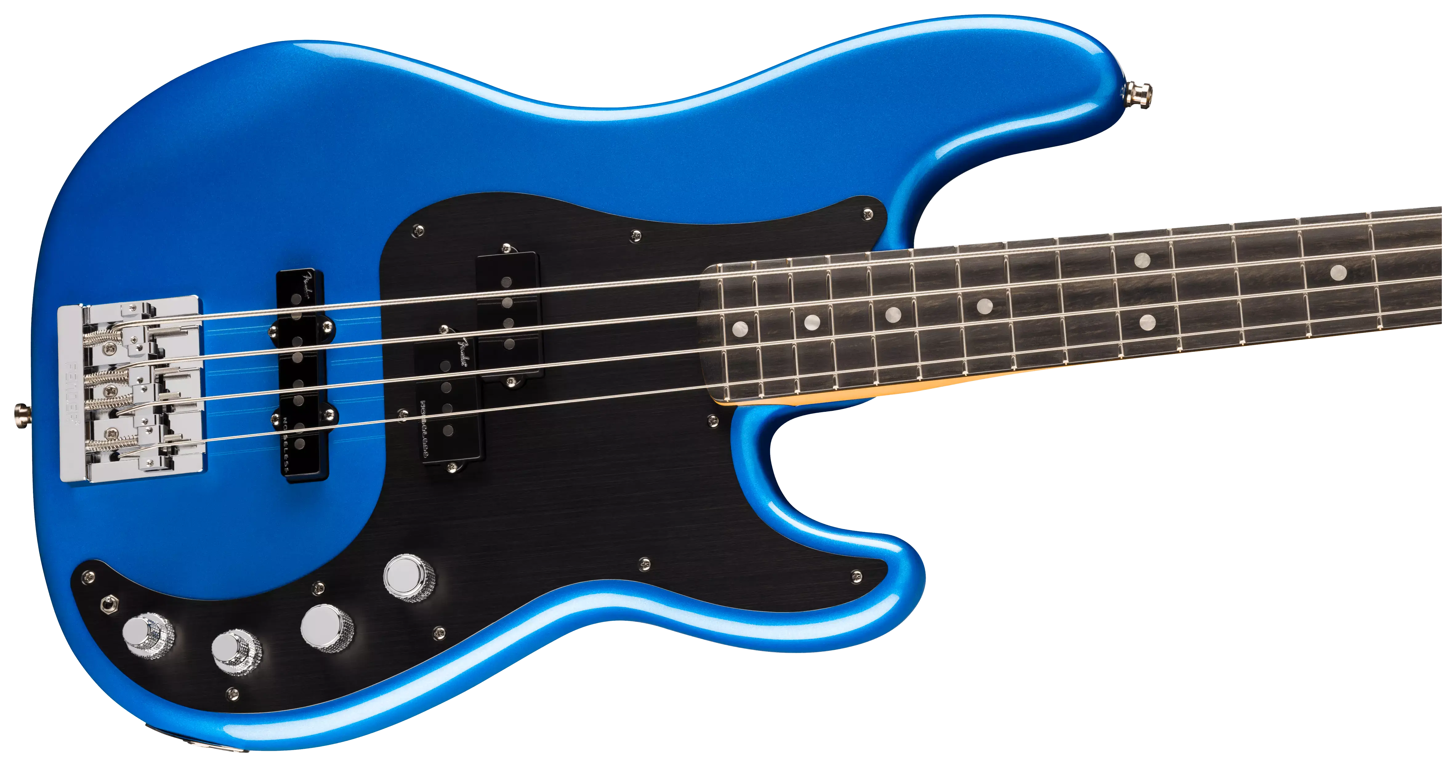 Fender American Ultra II Precision Bass EB Noble Blue 3