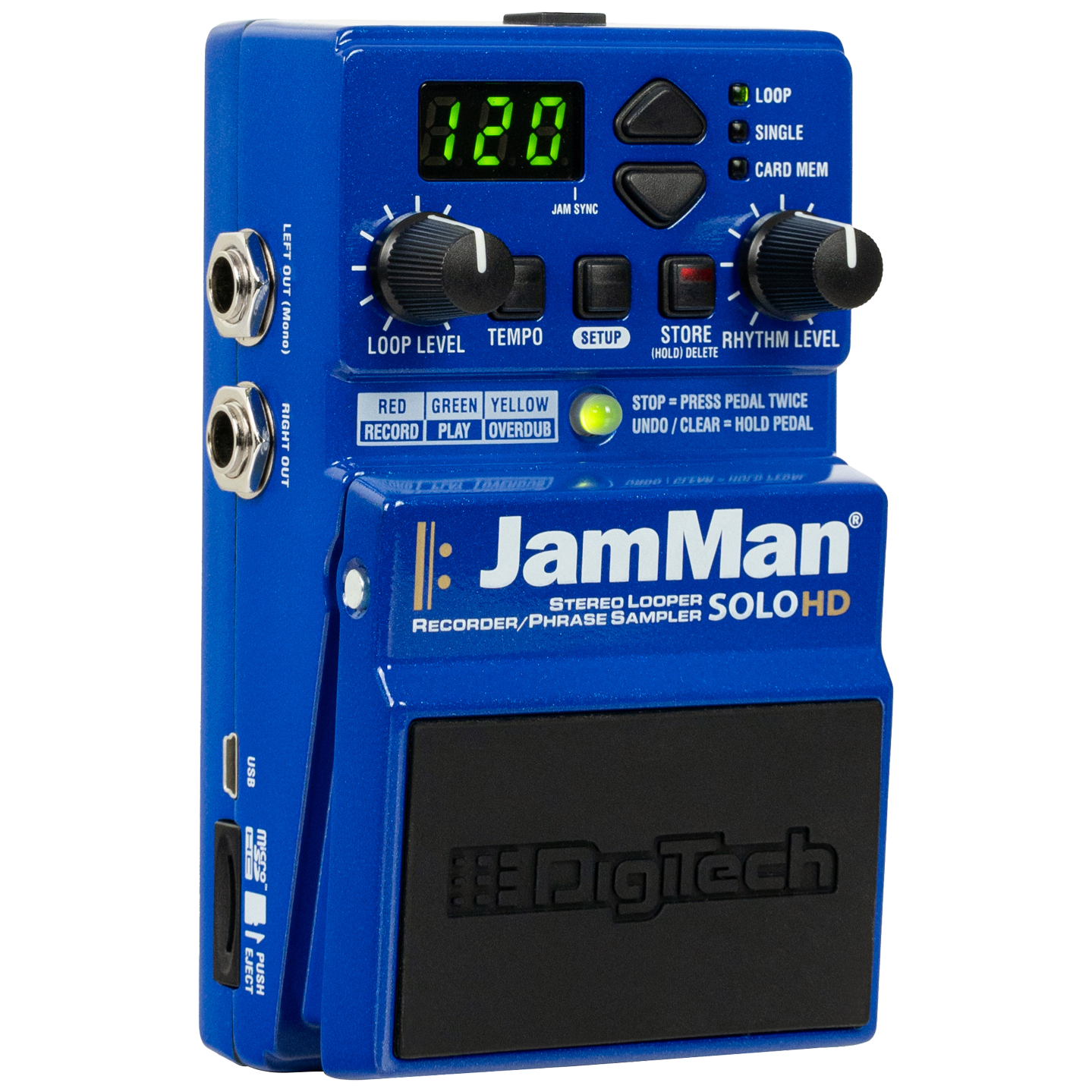 DigiTech Jam Man Solo HD Stereo Looper 1