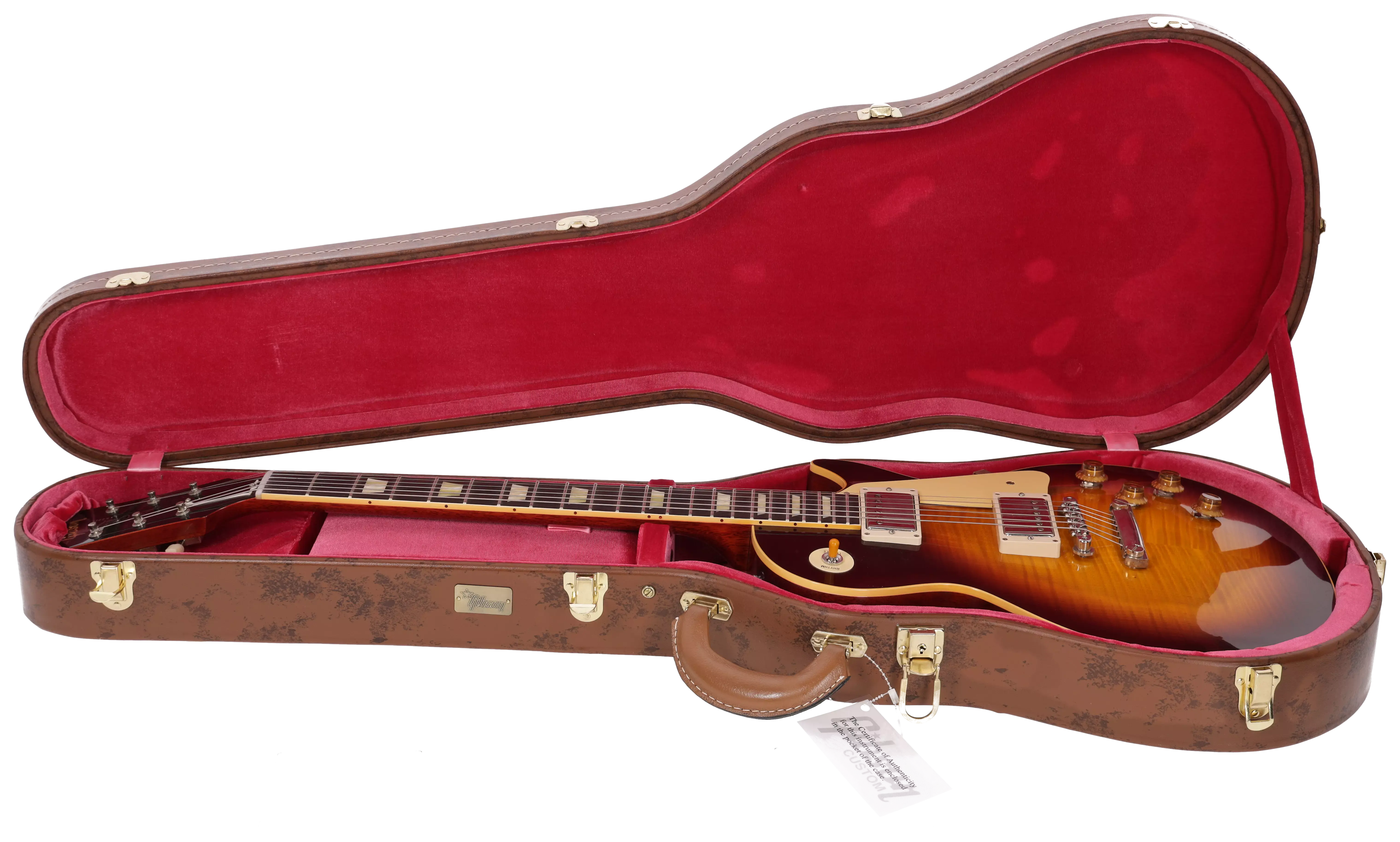 Gibson 1959 Les Paul Standard Bourbon Burst VOS session Select #tba 18