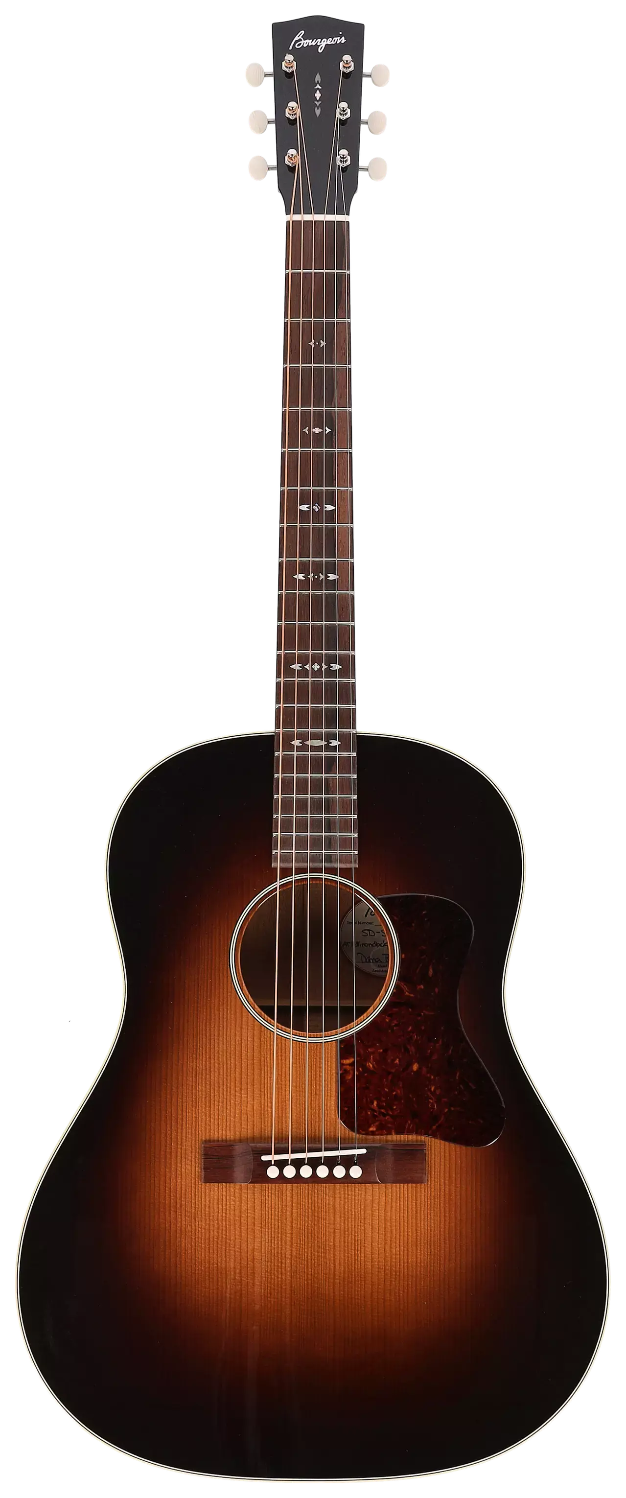 Bourgeois Guitars SD - Standard AT Adirondack Mahogany Sunburst