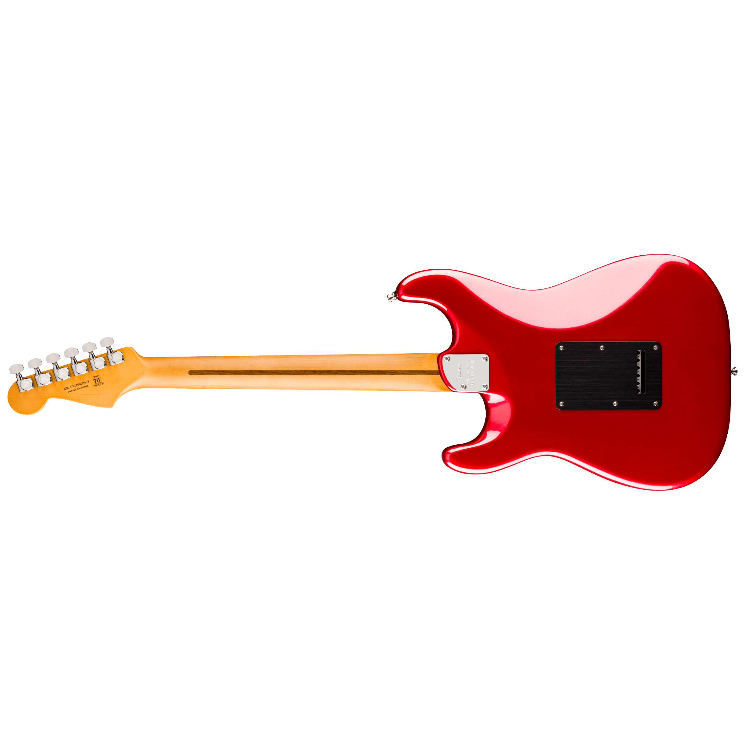 Fender American Ultra II Stratocaster HSS MN Sinister Red 1