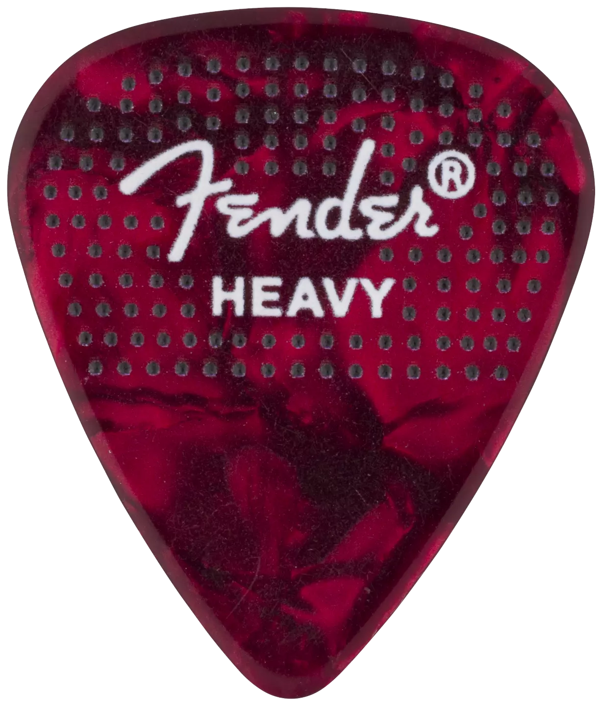 Fender 351 Dotted Celluloid Pick Heavy 12-Pack 10