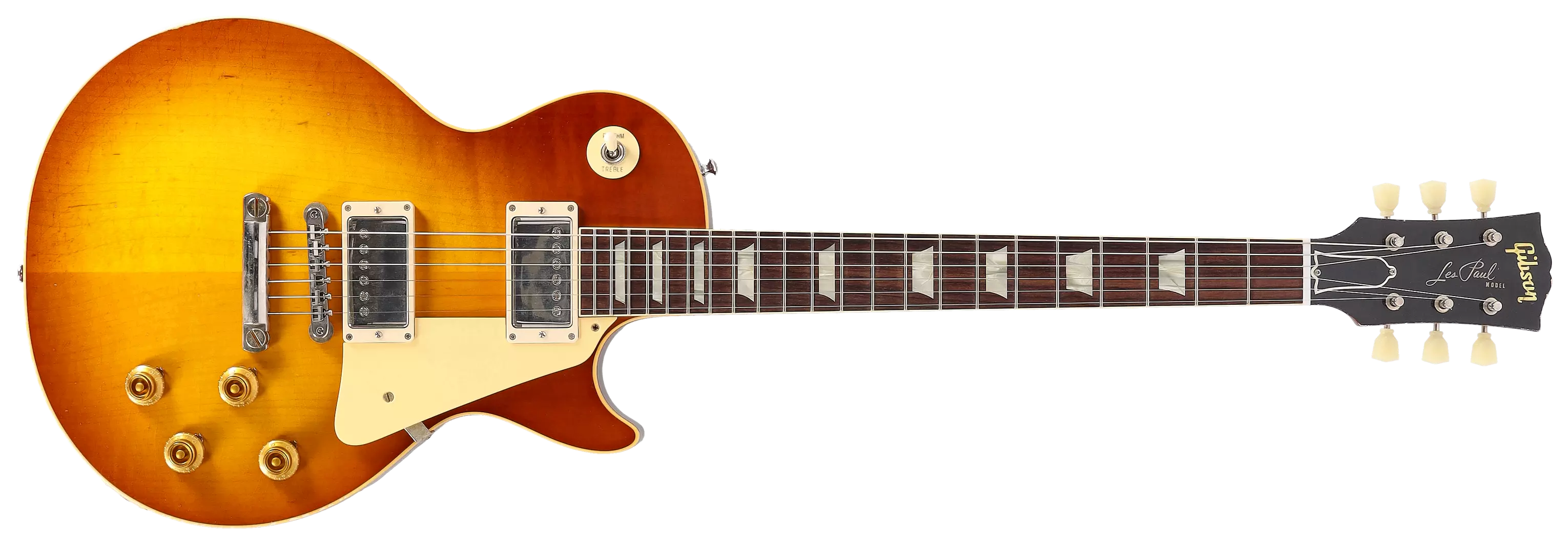 Gibson 1958 Les Paul Standard Iced Tea Burst Light Aged Murphy Lab session Select #R831167 3