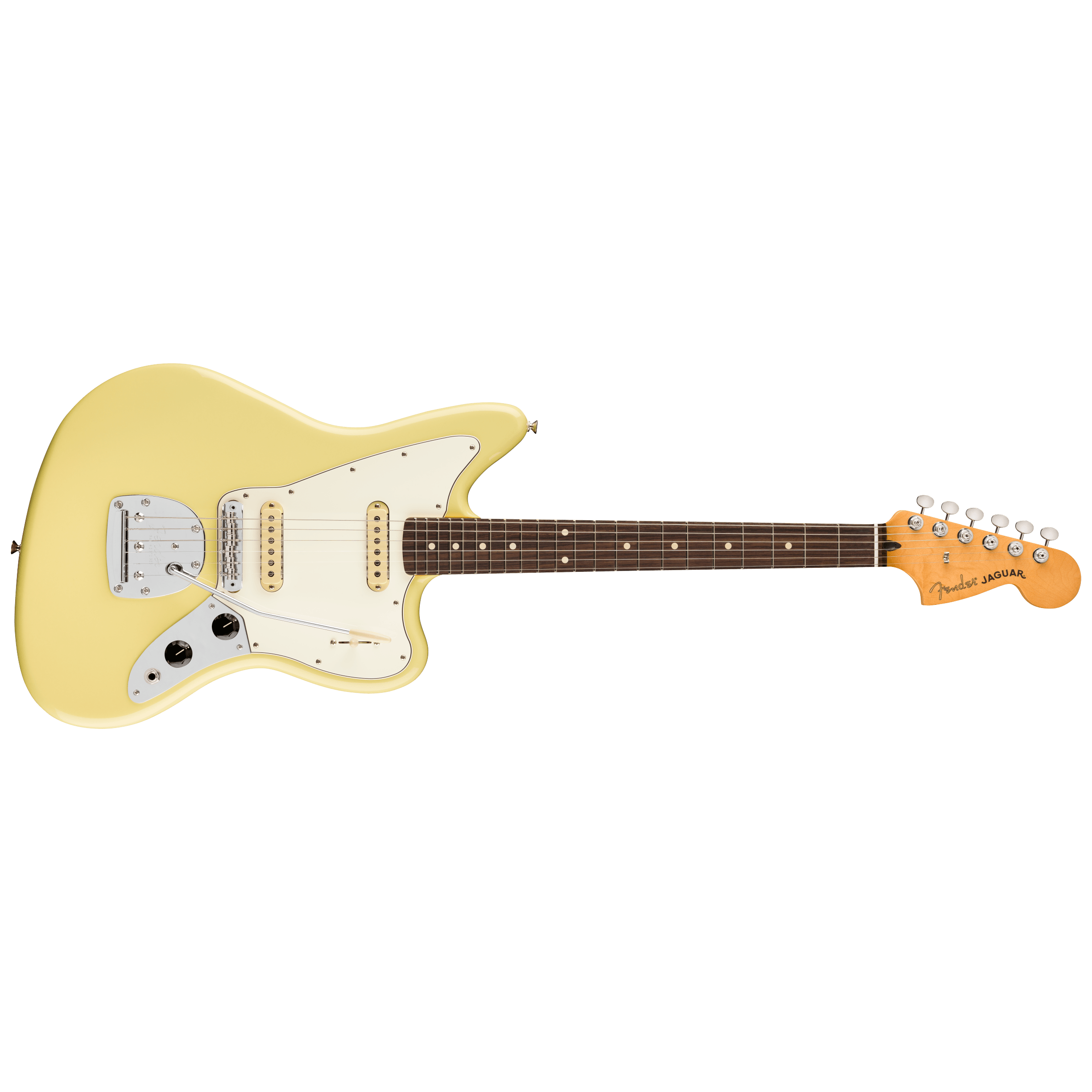 Fender Player II Jaguar RW Hialeah Yellow 5