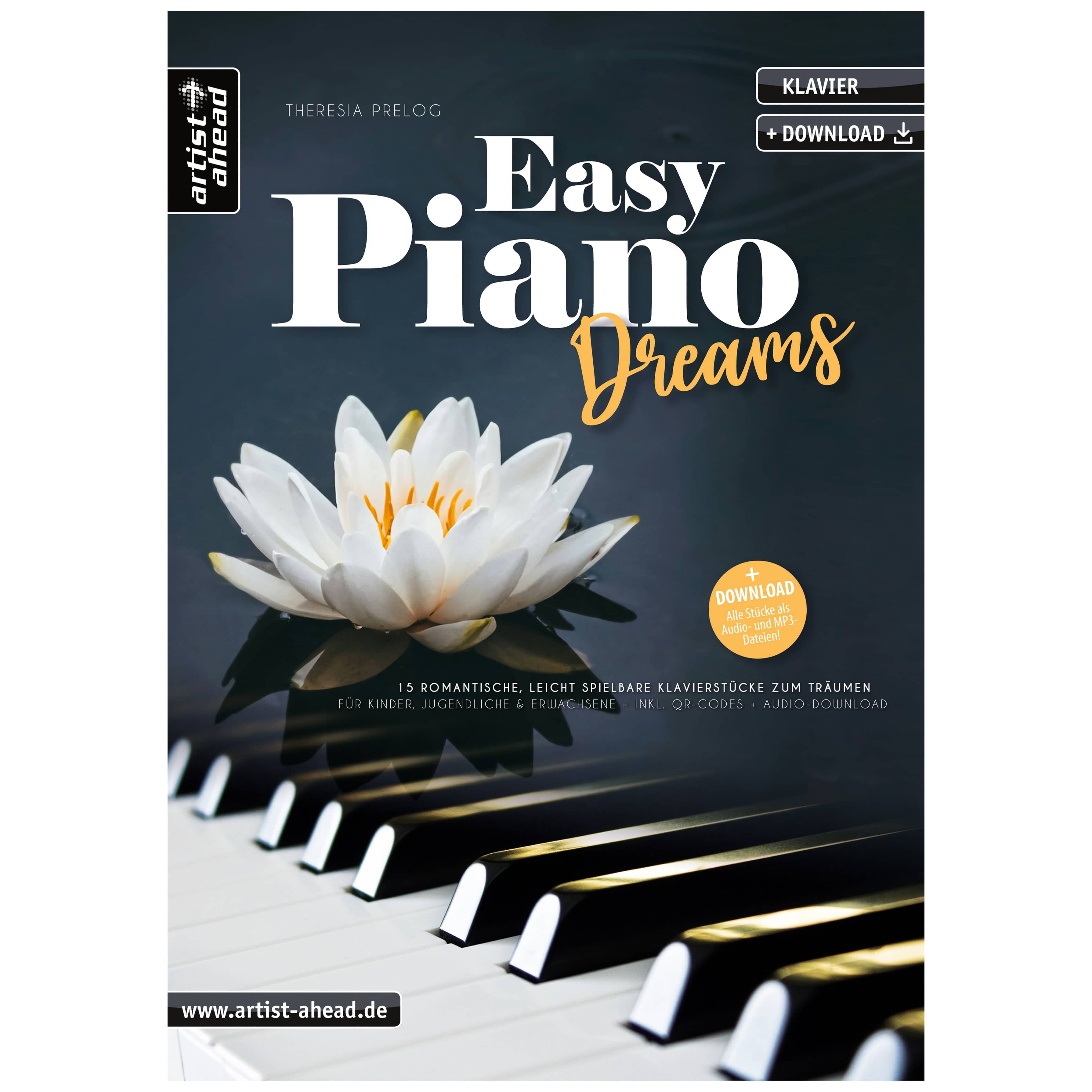 Artist Ahead Easy Piano Dreams - Theresia Prelog 1