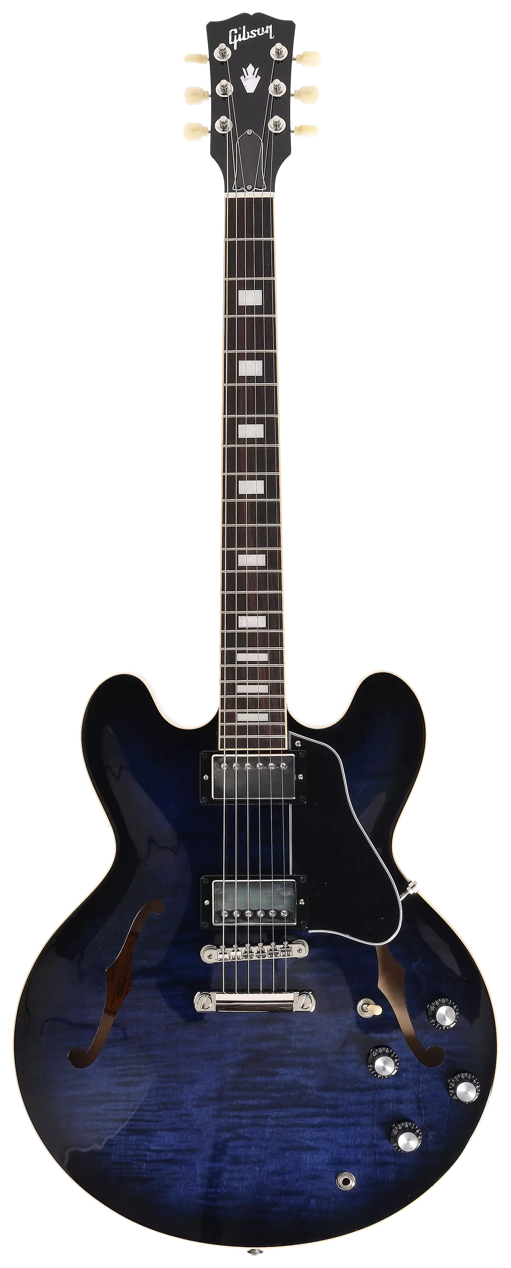 Gibson ES-335 Figured Deep Ocean Burst