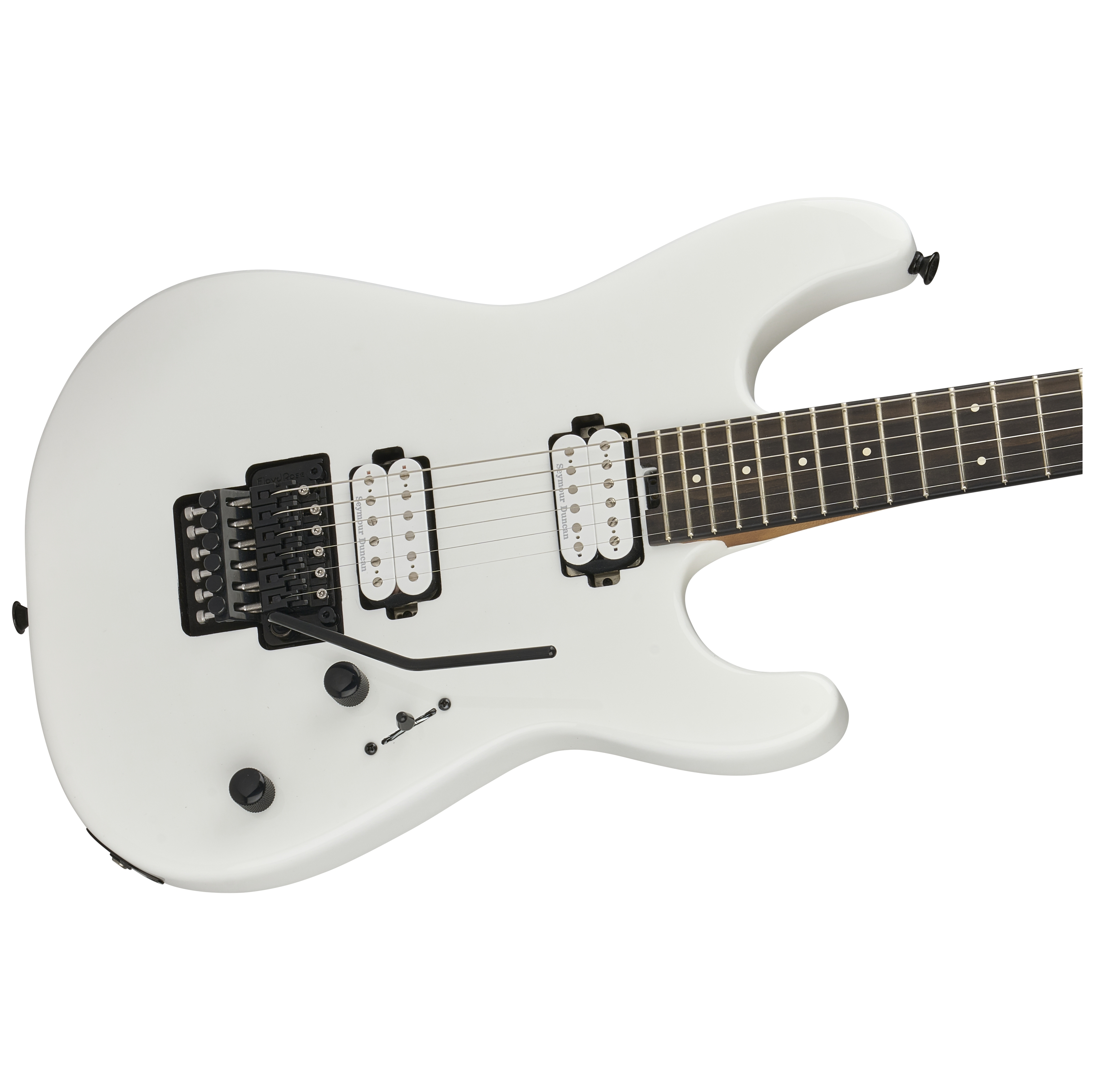 Charvel Pro-Mod Plus San Dimas Style 1 HH FR EB Snow White 1