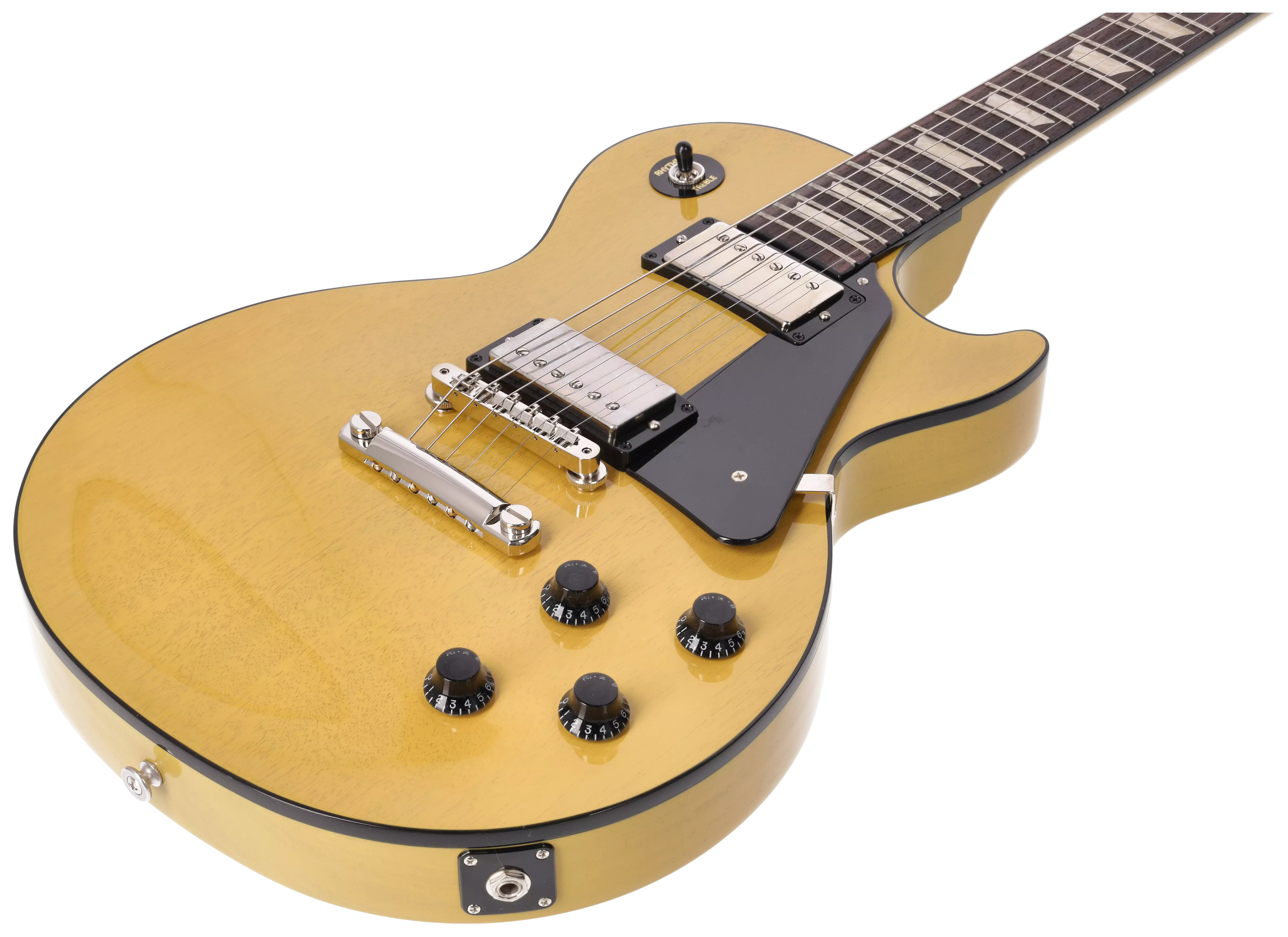 Gibson Les Paul Standard 50s Mahogany Top TV Yellow 4